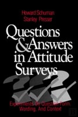 Bertrand.pt - Questions And Answers In Attitude Surveys