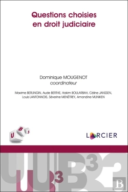 Bertrand.pt - Questions Choisies En Droit Judiciaire