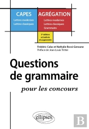 Questions De Grammaire Pour Les Concours