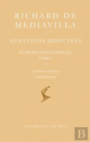 Questions Disputees 1-8:Le Premier Principe T.1