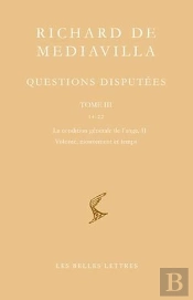 Questions Disputées Tome 3 ; Questions 14-22