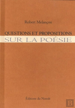 Bertrand.pt - Questions Et Propositions Sur La Poesie