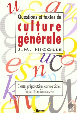 Bertrand.pt - Questions Et Textes De Culture Generale
