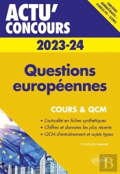 Questions Europeennes 2023-2024 - Cours Et Qcm
