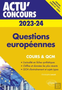 Bertrand.pt - Questions Europeennes 2023-2024 - Cours Et Qcm