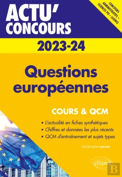 Bertrand.pt - Questions Européennes 2023-2024 - Cours Et Qcm