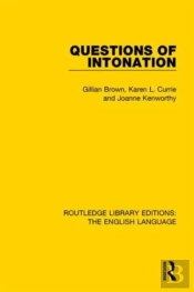 Questions Of Intonation