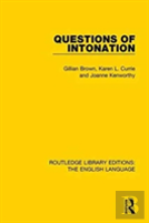 Questions Of Intonation