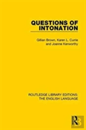 Questions Of Intonation