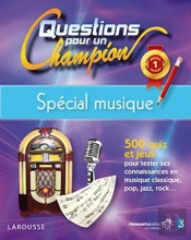 Questions Pour Un Champion, Special Musique