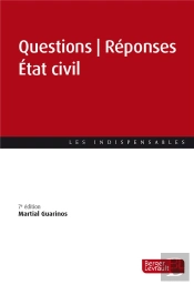 Questions Reponses Etat Civil (7e Ed)
