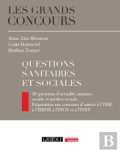 Questions Sanitaires Et Sociales - 50 Questions D'Actualite Sanitaire, Sociale Et Medico-Sociale Pre