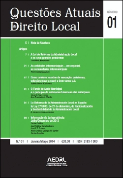 Bertrand.pt - Questões Atuais de Direito Local - N.º 01