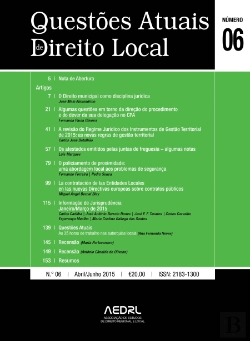 Bertrand.pt - Questões Atuais de Direito Local N.º 06