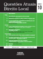 Questões Atuais de Direito Local N.º 10