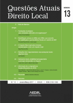 Bertrand.pt - Questões Atuais de Direito Local N.º 13
