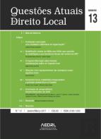 Questões Atuais de Direito Local N.º 13