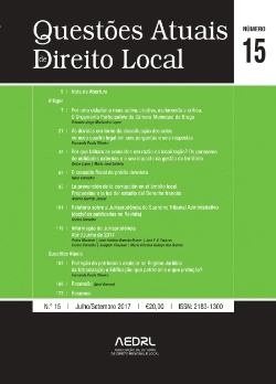 Bertrand.pt - Questões Atuais de Direito Local N.º 15