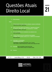 Questões Atuais de Direito Local N.º 21