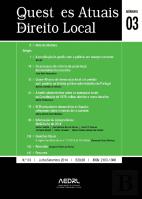 Questões Atuais de Direito Local N.º 3