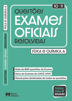 Bertrand.pt - Questões de Exames Oficiais Resolvidas - Física e Química A - 10.º e 11.º anos