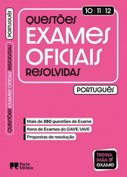 Bertrand.pt - Questões de Exames Oficiais Resolvidas - Português - 10.º/11.º/12.º anos