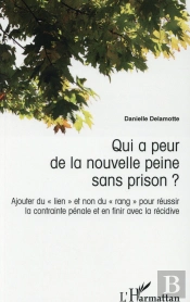 Qui A Peur De La Nouvelle Peine Sans Prison ? Ajouter Du Lien Et Non Du Rang Pour Reussir La Contrainte Pénale Et En Finir Avec La Récidive