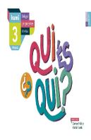 Qui És Qui? 3r Primària Projecte Kumi