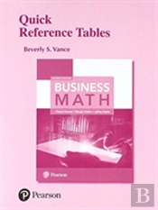 Quick Reference Tables For Business Math