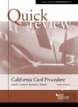 Quick Review Of California Civil Procedure
