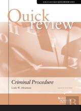 Quick Review Of Criminal Procedure