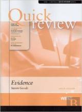 Quick Review Of Evidence