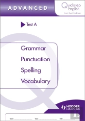 Quickstep English Test A Advanced Stage