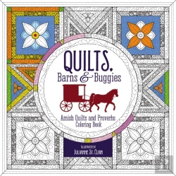 Bertrand.pt - Quilts, Barns And Buggies Adult Coloring Book
