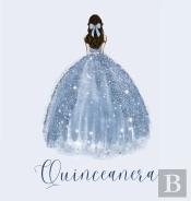 Quinceanera Guest Book, Mis Quince Anos Guest Book, Birthday Party Guest Book To Sign