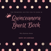 Quinceanera Guest Book