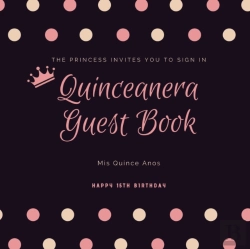 Bertrand.pt - Quinceanera Guest Book