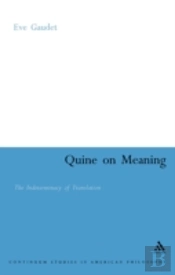 Quine On Meaning