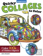 Quirky Collages To Color