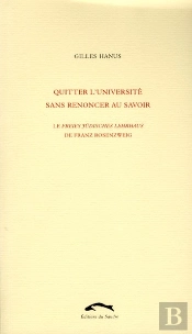 Quitter L'Université Sans Renoncer Au Savoir ; Le Freies Jüdisches Lehrhaus De Franz Rosenzweig