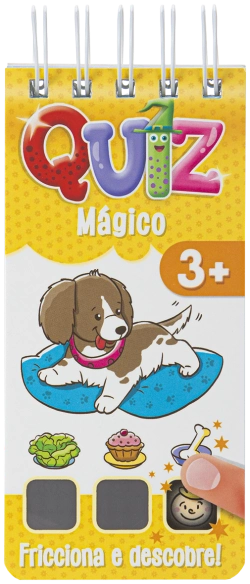 Bertrand.pt - Quiz Mágico 3+ (capa amarela)