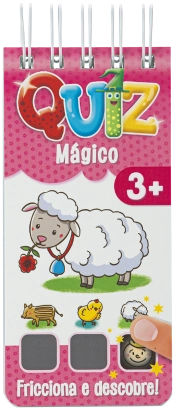 Quiz Mágico 3+ (capa cor de rosa)