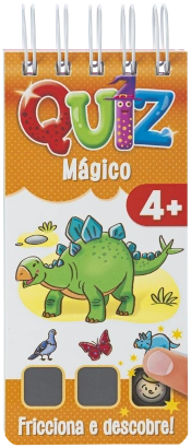 Quiz Mágico 4+ (capa cor de laranja)
