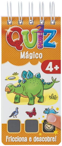 Bertrand.pt - Quiz Mágico 4+ (capa cor de laranja)