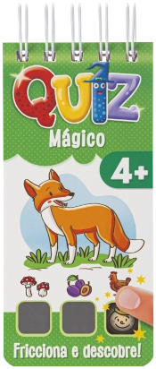Quiz Mágico 4+ (capa verde)