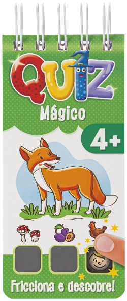 Bertrand.pt - Quiz Mágico 4+ (capa verde)