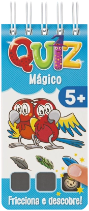Quiz Mágico 5+ (capa azul)