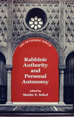 Bertrand.pt - Rabbinic Authority And Personal Autonomy