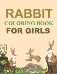Rabbit Coloring Book For Girls