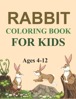 Bertrand.pt - Rabbit Coloring Book For Kids Ages 4-12